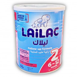 حليب اطفال LAILAC رقم 2 400 غم