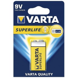 VARTA بطارية زنك 9 فولت